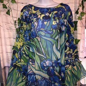 Beautiful Monet inspired blouse